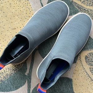 Rothys Chelsea High Top Sneaker in Fog Melange